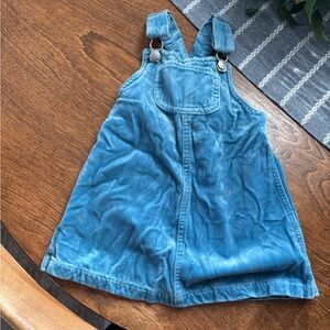 Gap blue velvet jumper